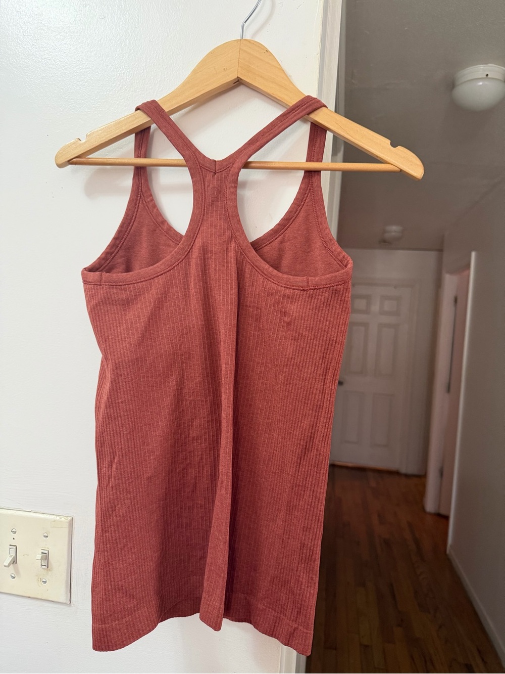 lululemon athletica Ribbed Racerback Tank - Rusty Rose - Picture 2 of 5